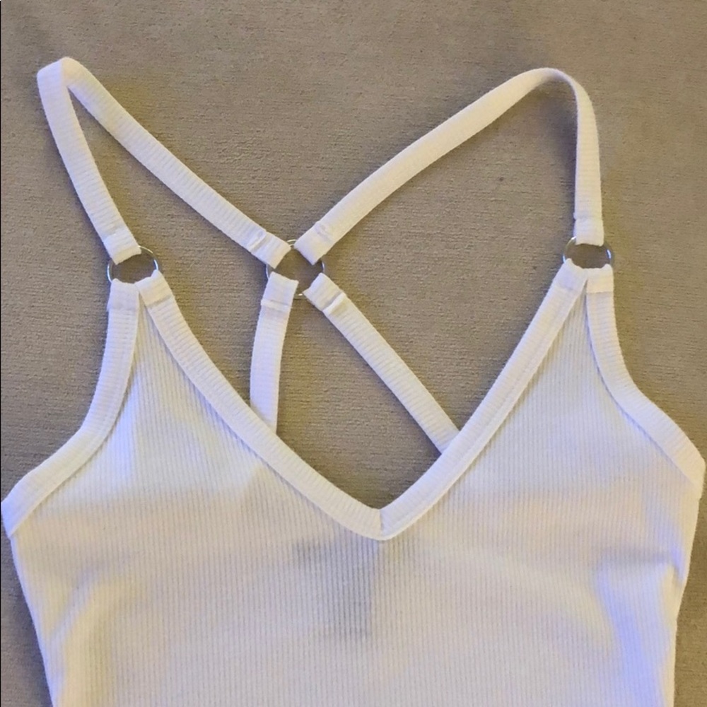 NWOT white bodysuit 🍇